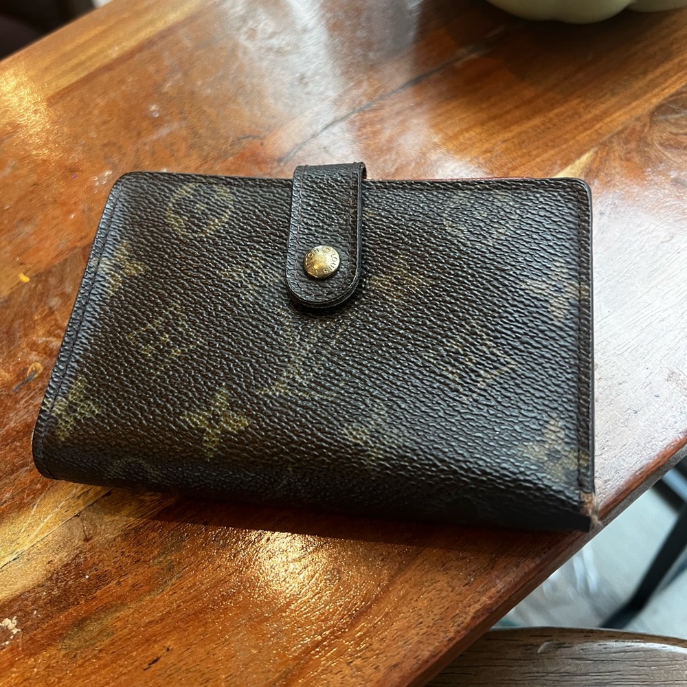 Louis Vuitton Monogram Wallet with Coin Compartment